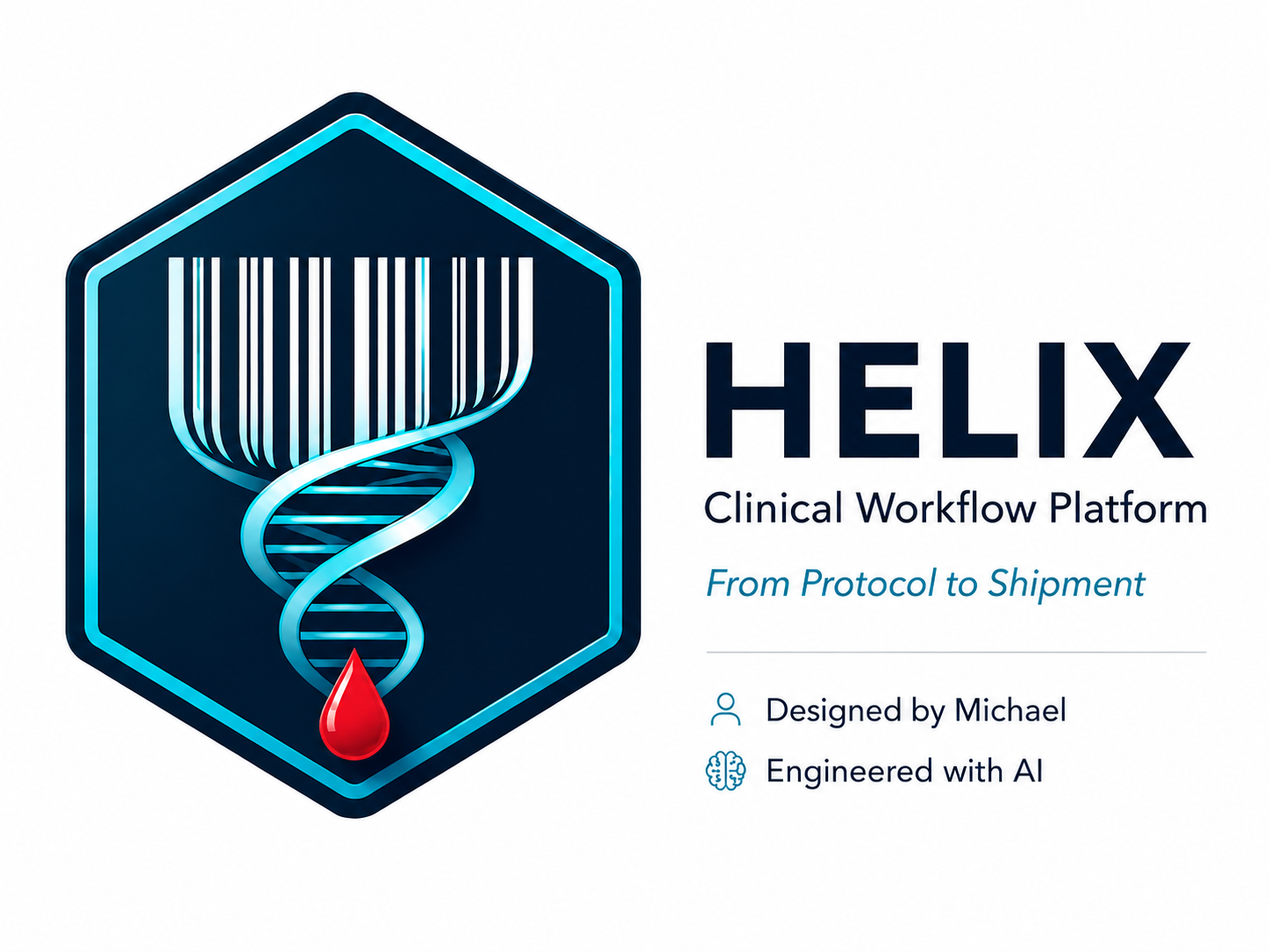 HELIX Clinical Workflow Platform — From Protocol to Shipment